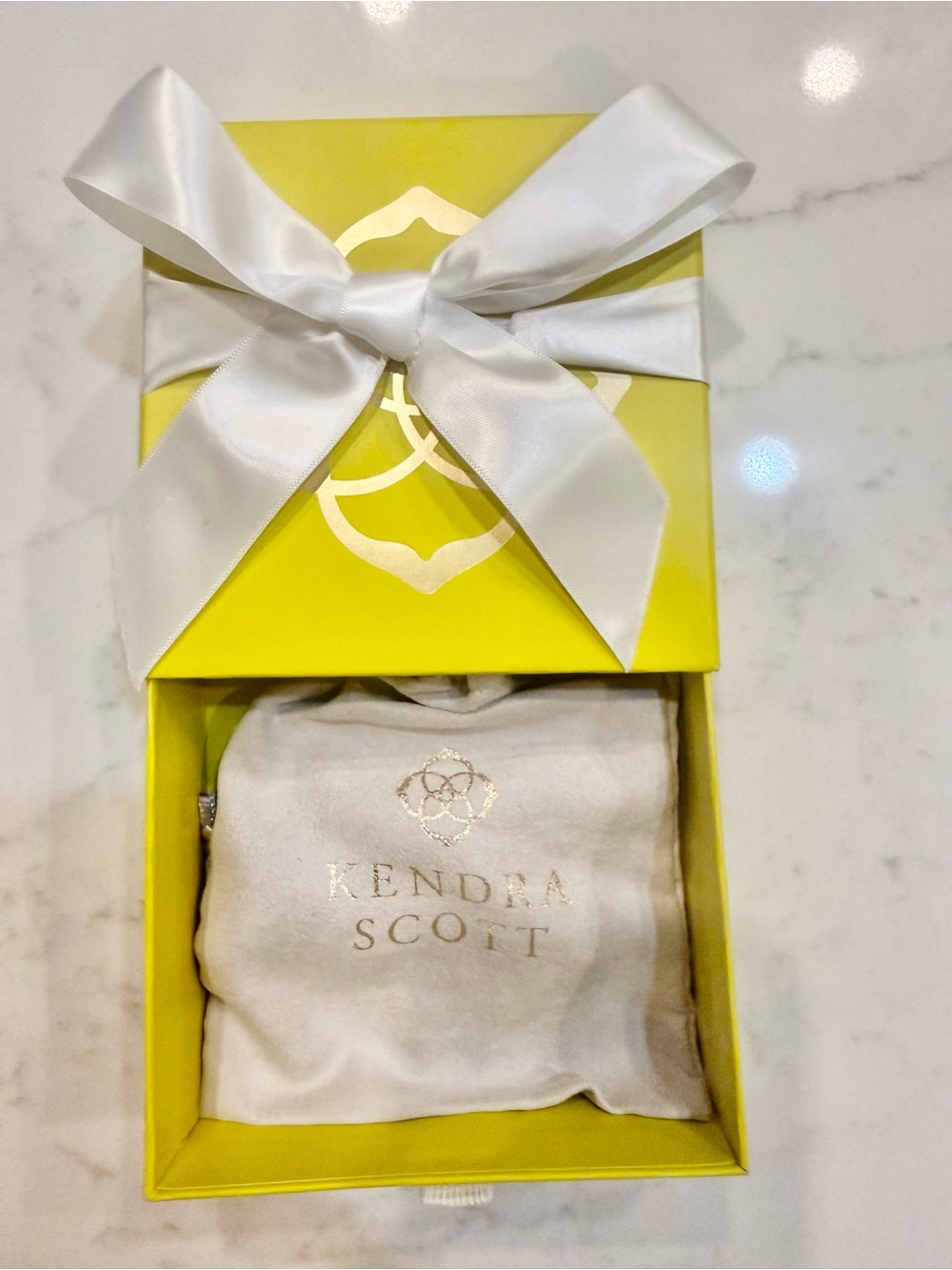 Kendra Scott Gold Cat Shaped Necklace with a Amethyst Stone - Picture 5 of 5